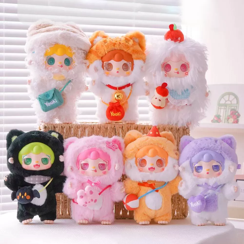 Yooki Oxygen 2 Generation \"Meow Meow Kindergarten\" school starts blind box figure girl gift cute plush boy