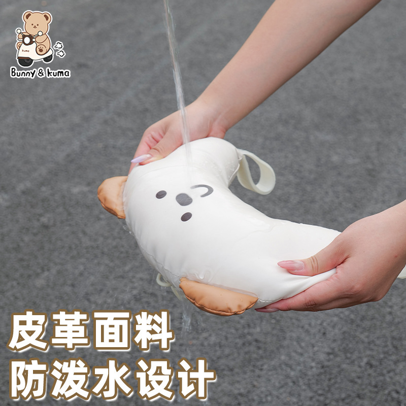 电动车防撞垫儿童座椅电车护头枕宝宝卡通可爱加厚通用防撞头神器|undefined