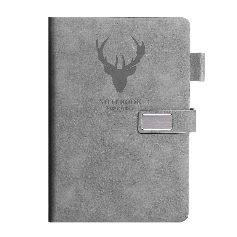 A5 Custom Work Notebook, Increased Thickness Business Version, U‑buckle Covers, 200–360 pages