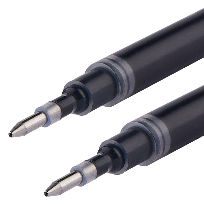 Odeme Gel Pen Refill 1.0 Bullet Tip Signature Pen 0.7 Black Ink Refill 0.5 Replaceable Large Capacity