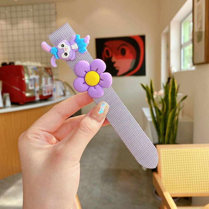 Pelo roto para niños Velcro diadema niña estrella Delu flequillo pegatinas pelo roto artefacto bebé diadema accesorios para el cabello