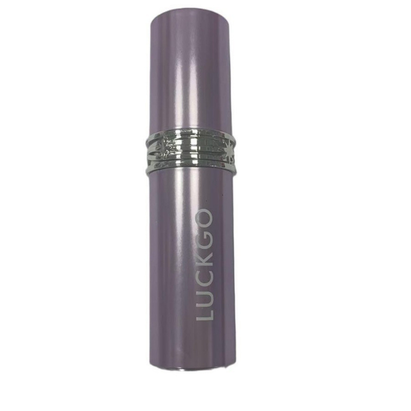 LUCKGO rosa negra magia no tachar taza de lápiz labial humectante vidrio transparente labios de color pseudo simple desarrollo de color barato maquillaje