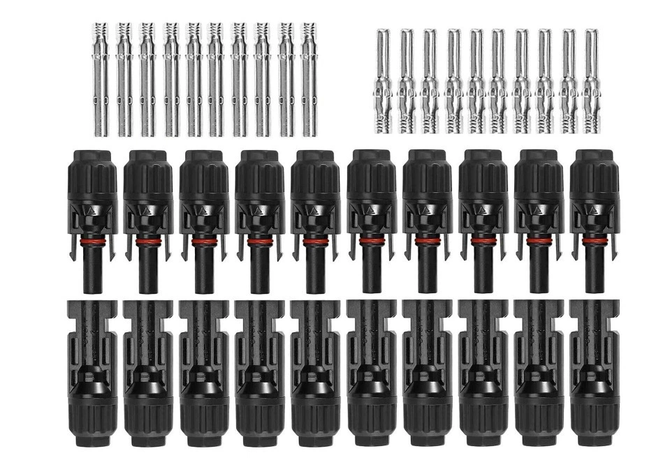 PV разъем MC4 Мужской Женский штекер Солнечный модуль Разъем аксессуары Солнечный разъем постоянного тока