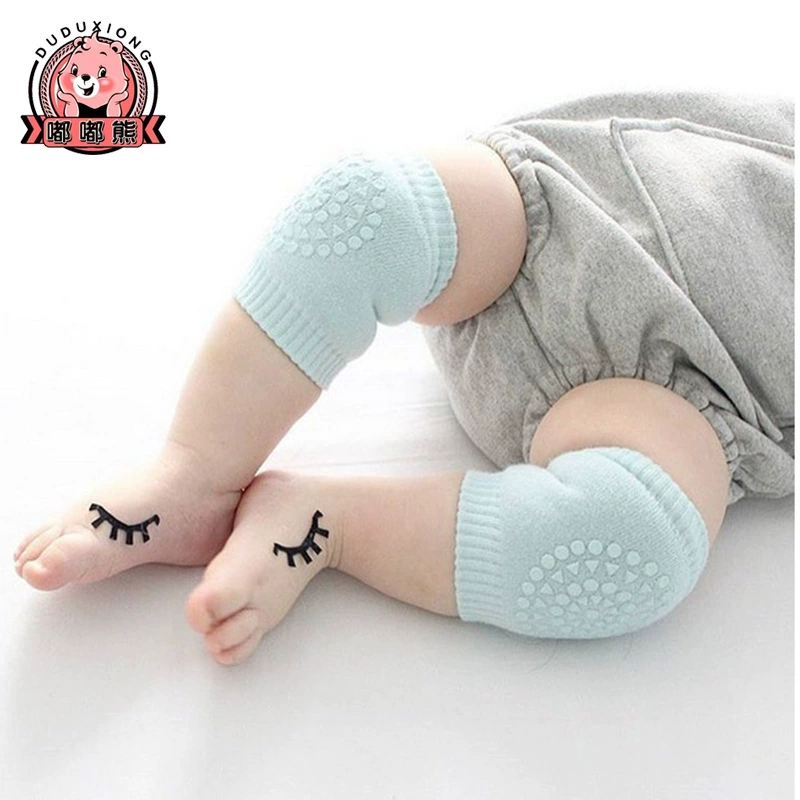 Носки для младенцев Dudu Bear в Корейском стиле, Детские наколенники, подножки, утолщенные махровые противоскользящие носки с раздаточным дном