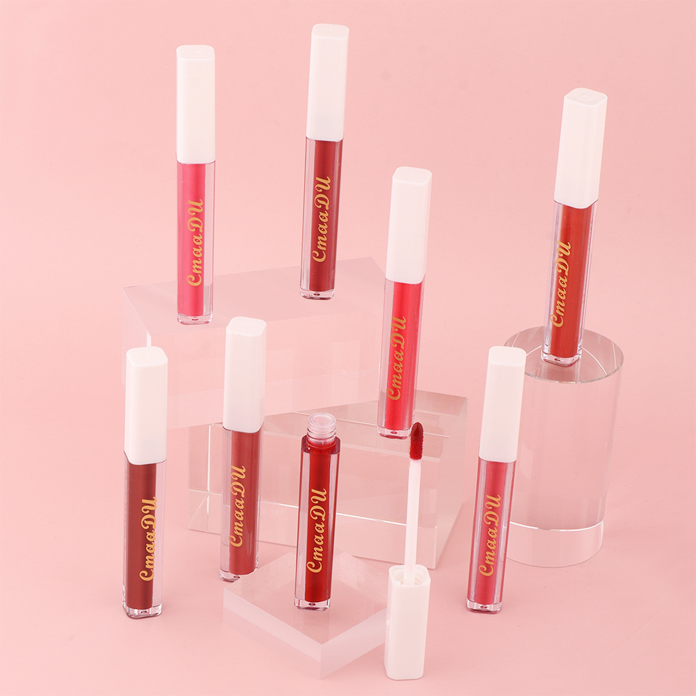 Check it out! Link Disclaimer - Exclusive for Foreign trade :CmaaDu 8-tube Olive Cream Lip Gloss undefined