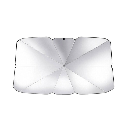 Manufacturer's Car Sunshade Sunscreen Heat Insulating Fabric Umbrella Style In-Car Sunshade Can Print LOGO Advertising Umbrella