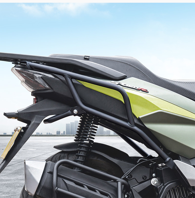 Suitable for Wuji Sr150R Scooter Front and Rear Bumper Guards, Exhaust Bars, Exhaust Covers, Modification Parts