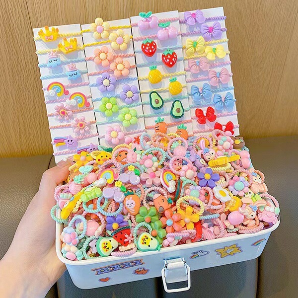 children's cute harmless small hair rope