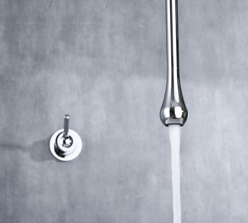 Kaiping Youjia Sanitary Ware Creative water Drop Ceiling Faucet, Suspended ceiling faucet, concealed column basin, suspended faucet 30593 undefined