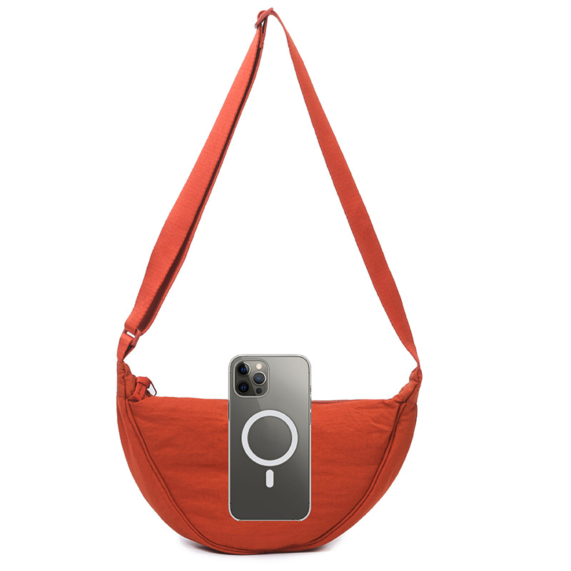 Source Factory Youjia Fitting Room Same Women's Crossbody Bag Little Red Riding Book Nylon Dumpling Bag Student Shoulder Bag Cloth Bag