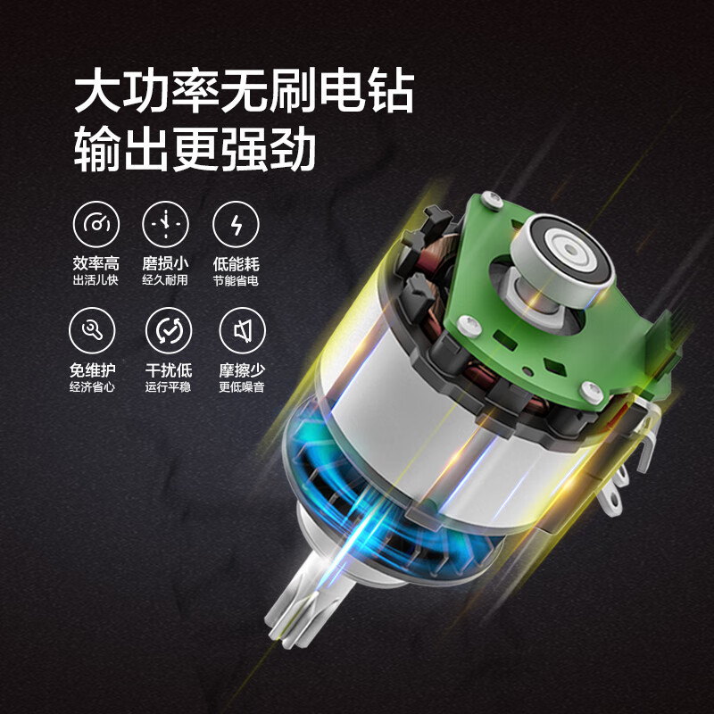 WEX 20V martillo de carga sin escobillas WU389 taladro de impacto concreto batería de litio picador eléctrico multifuncional