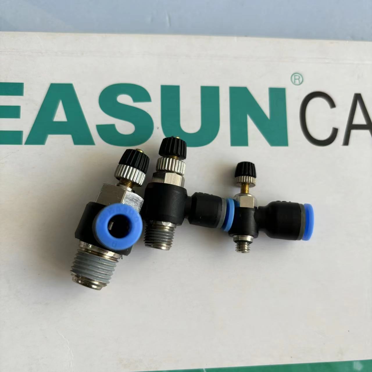 亿日EASUN气动节流调速阀ESL6-M5 ESL6-01 ESL6-02