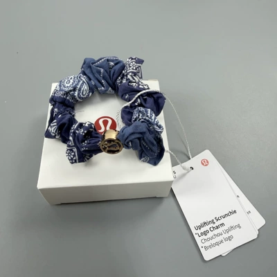 Saç üçün rezinlər | Lulu Hair Tie Wholesale - si-hair-tie-blue-and-white