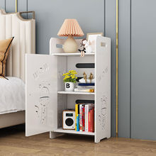 床边收纳柜卧室宿舍出租房现代简约收纳整理家用小型床头置物架子