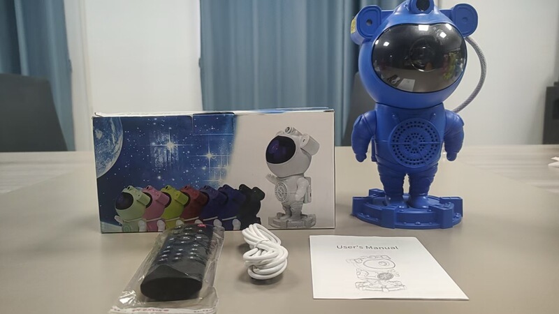Amazon クロスボーダー Bluetooth 宇宙飛行士星雲ランプ夢のような星空ランプ寝室の睡眠雰囲気宇宙飛行士ナイトライト|undefined