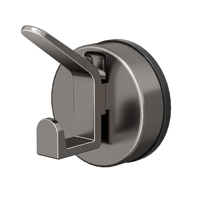 Gancho tipo ventosa, inodoro sin perforación, vacío sin costuras, adhesivo fuerte, puerta de soporte de carga para baño, gancho para ropa, gancho adhesivo
