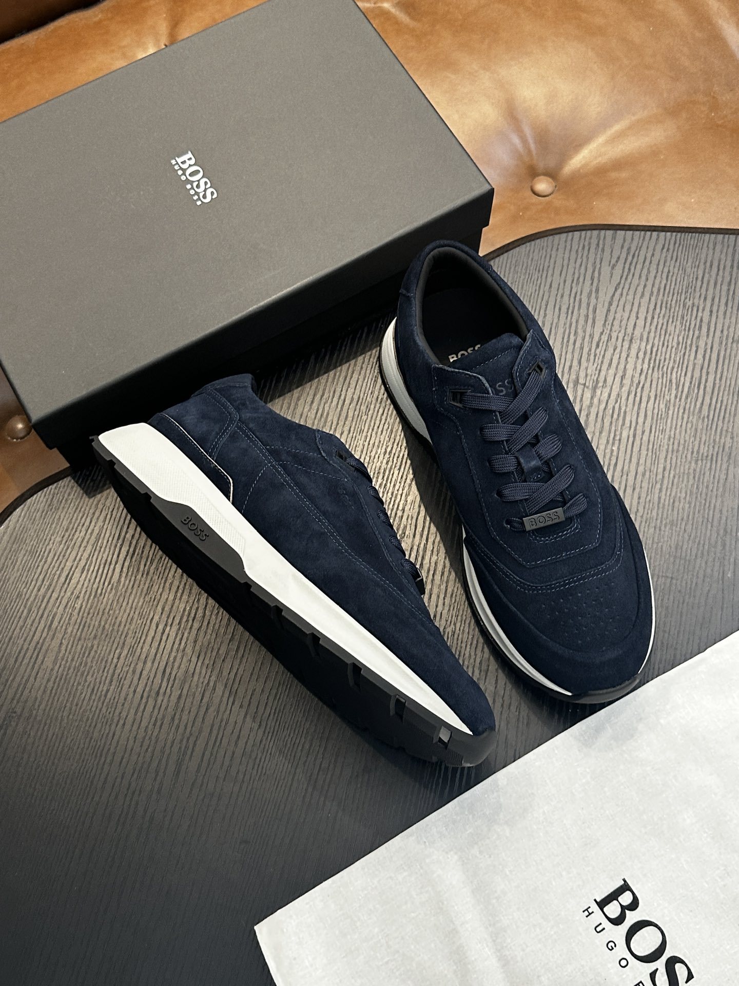 Europa 2025 zapatos de moda de hombre zapatos de piel de vaca zapatos casuales cómodos transpirables etiquetados BS personalizados