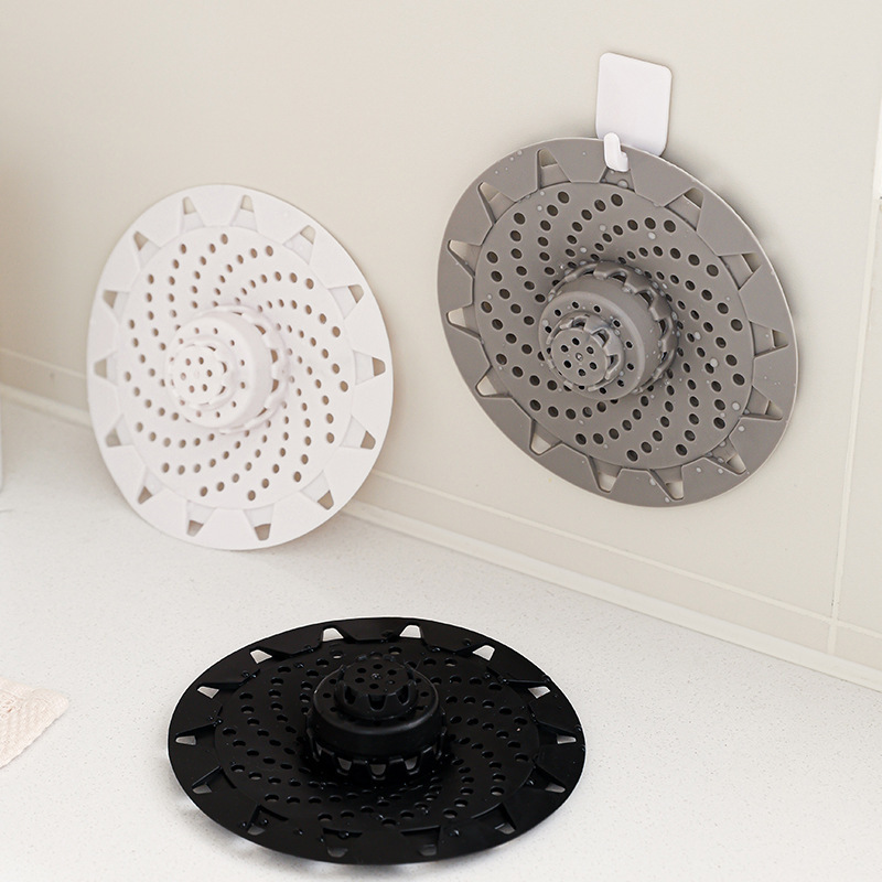 Silicone drain cover, anti-odor, anti-clogging, for bathroom and kitchen sinks, with a filter net to catch hair and prevent insects Silicone drain cover, anti-odor, anti-clogging, for bathroom and kitchen sinks, with a filter net to catch hair and prevent insects
