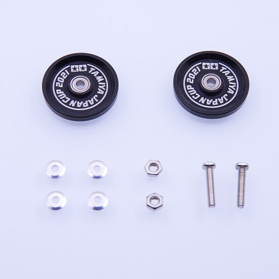 Self-made Tamiya 4WD modified accessories 19mm lettering guide wheel 2021 J-C single guide wheel 95148