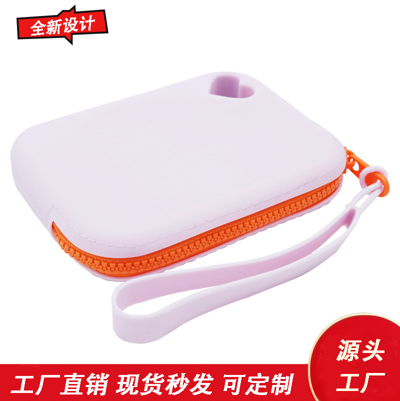 Nueva bolsa de silicona multipropósito para llaves portátil a prueba de agua, bolsa de almacenamiento de datos, bolsa de aperitivos para mascotas