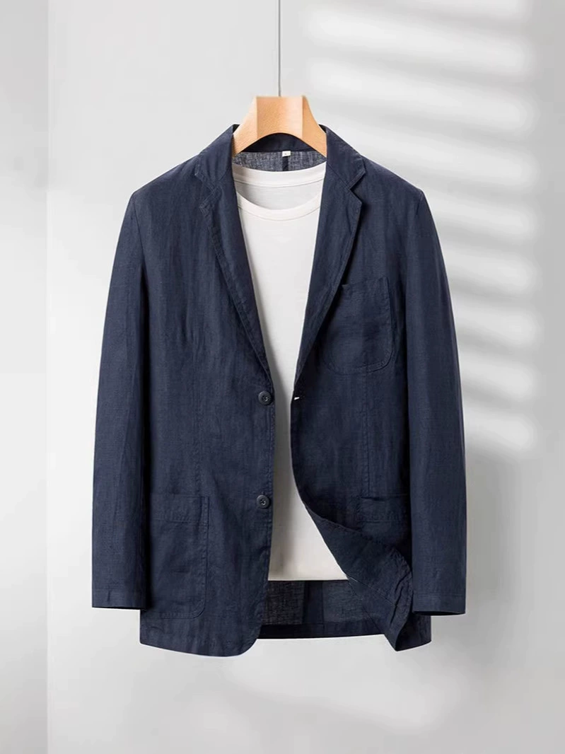 Summer autumn suit, thin breathable comfortable jacket, slim fit
