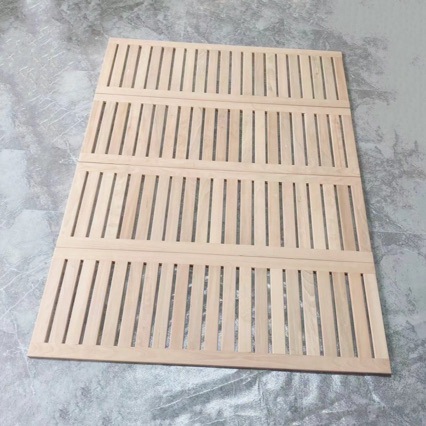 Beech Plank Bed Frame Encryption Bed Board Processing