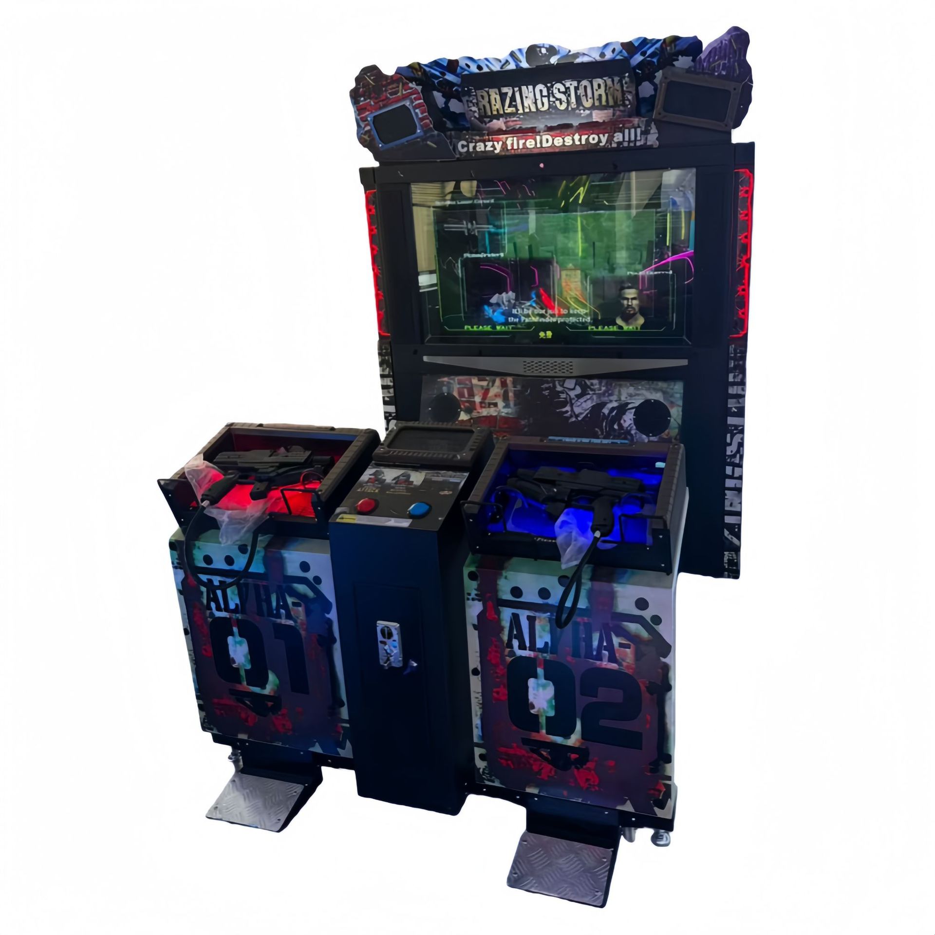 Juegos de tiro de asalto destruidos (excluyendo envío)