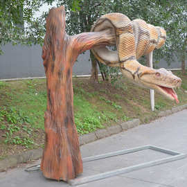 仿真动态蛇大型仿真恐龙动物模型景区公园厂家直销自贡恐龙厂家