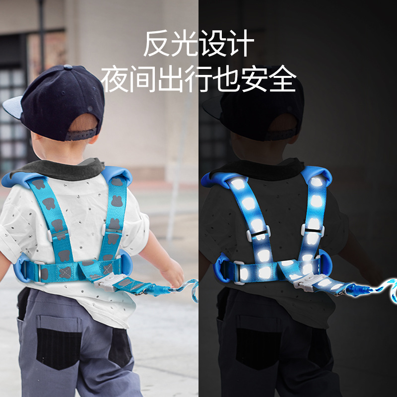 Children's anti-lost traction rope strap bracelet two-in-one anti-lost artifact anti-lost Anti-running children anti-lost rope