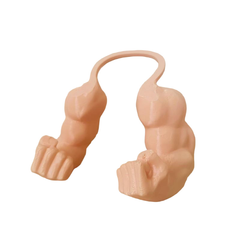 クロスボーダー-クリエイティブグリーンジャイアントアーム3Dプリントパロディペット小道具ホルターネックハルクアーム