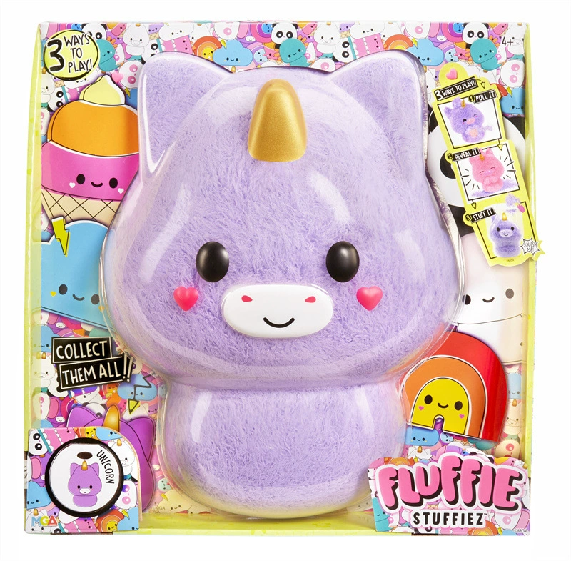 Плюшивая игрушка (MGA) Fluffie Surprise Doll, антистрессовая сжимающая игрушка, ассортимент персонажей