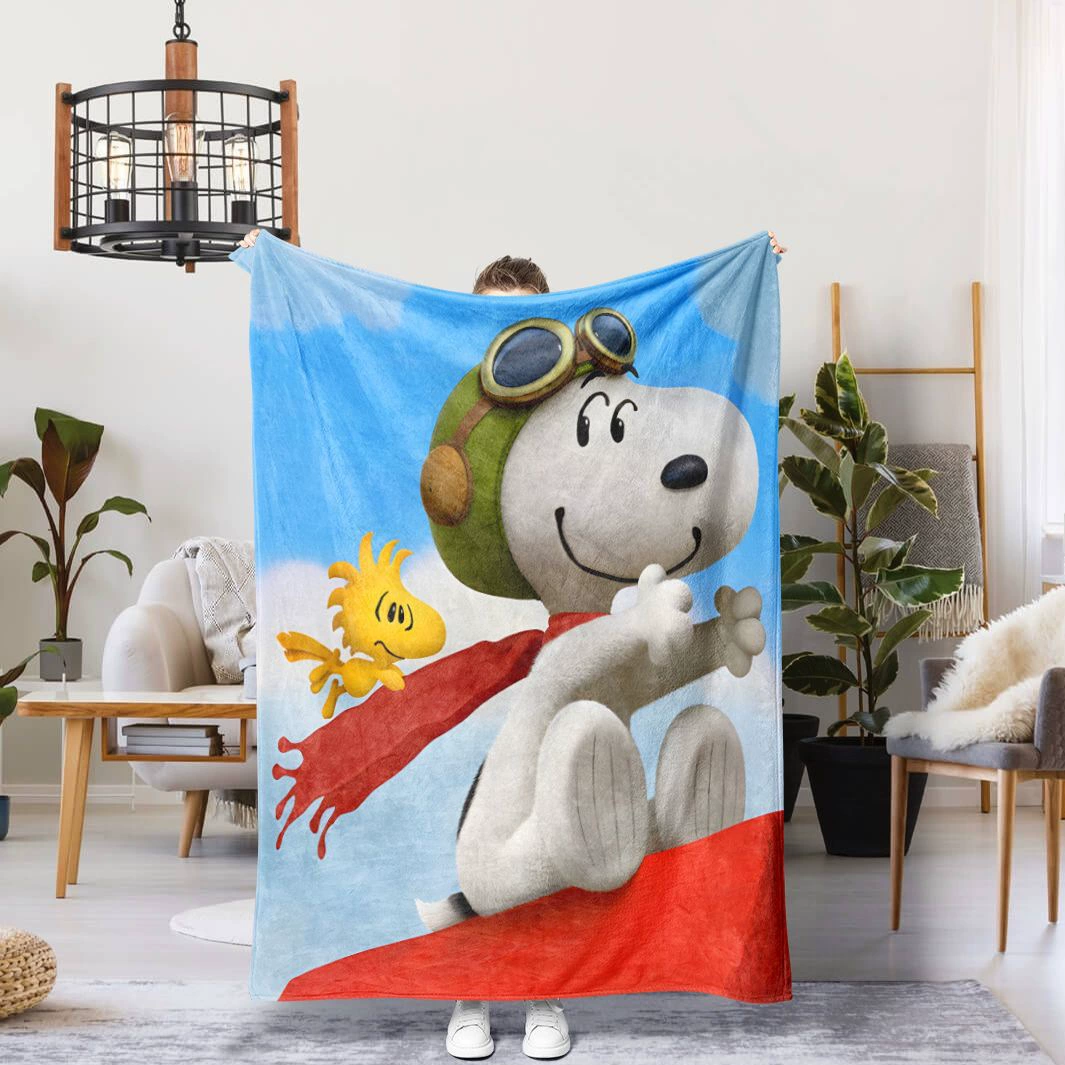 Nuby, Snoopy, мультфильм летний пуховый одеяло для детского сада