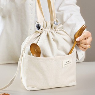 Japanese lunch box insulation bag thickened student office workers with meals portable lunch bag lunch bag lunch box bag wholesale