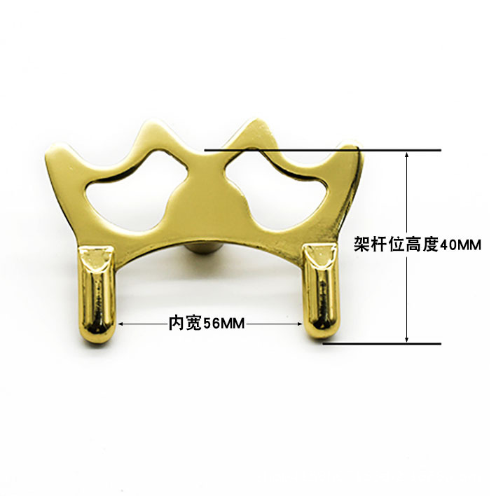 Gold low fork
