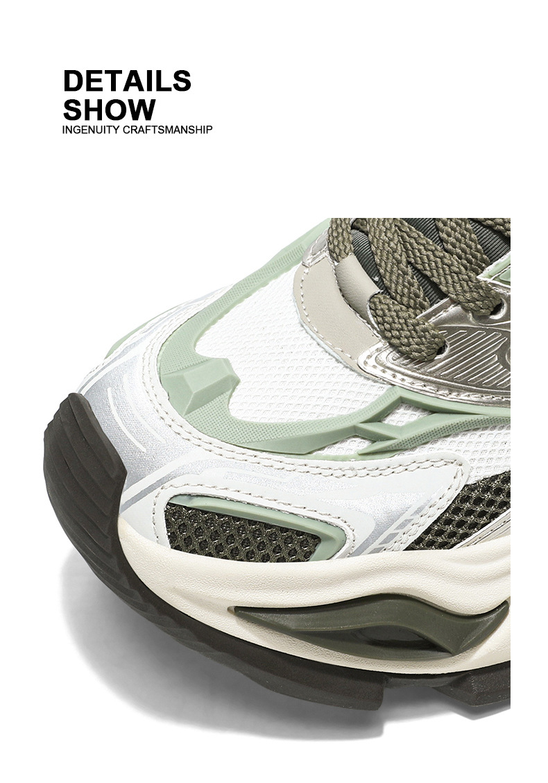 2025 Men's Summer Casual New Youth Sports Style Thick-Soled Dad Shoes Unique Niche Breathable Height Increasing_vogvips.com