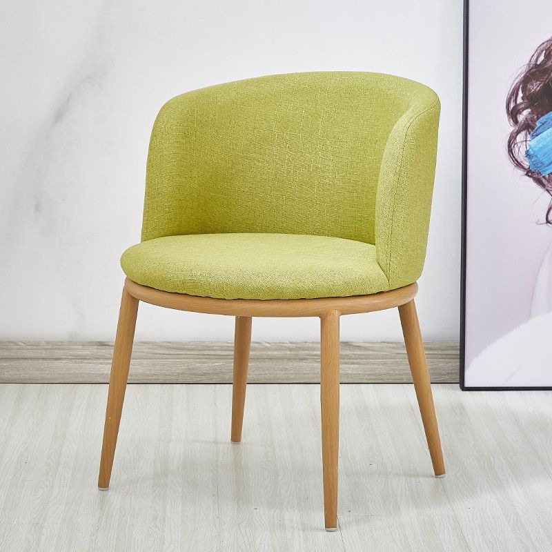 Mesa y silla de madera sólida nórdica, mesa de comedor redonda creativa, mesa de negociación moderna y simple. image 31