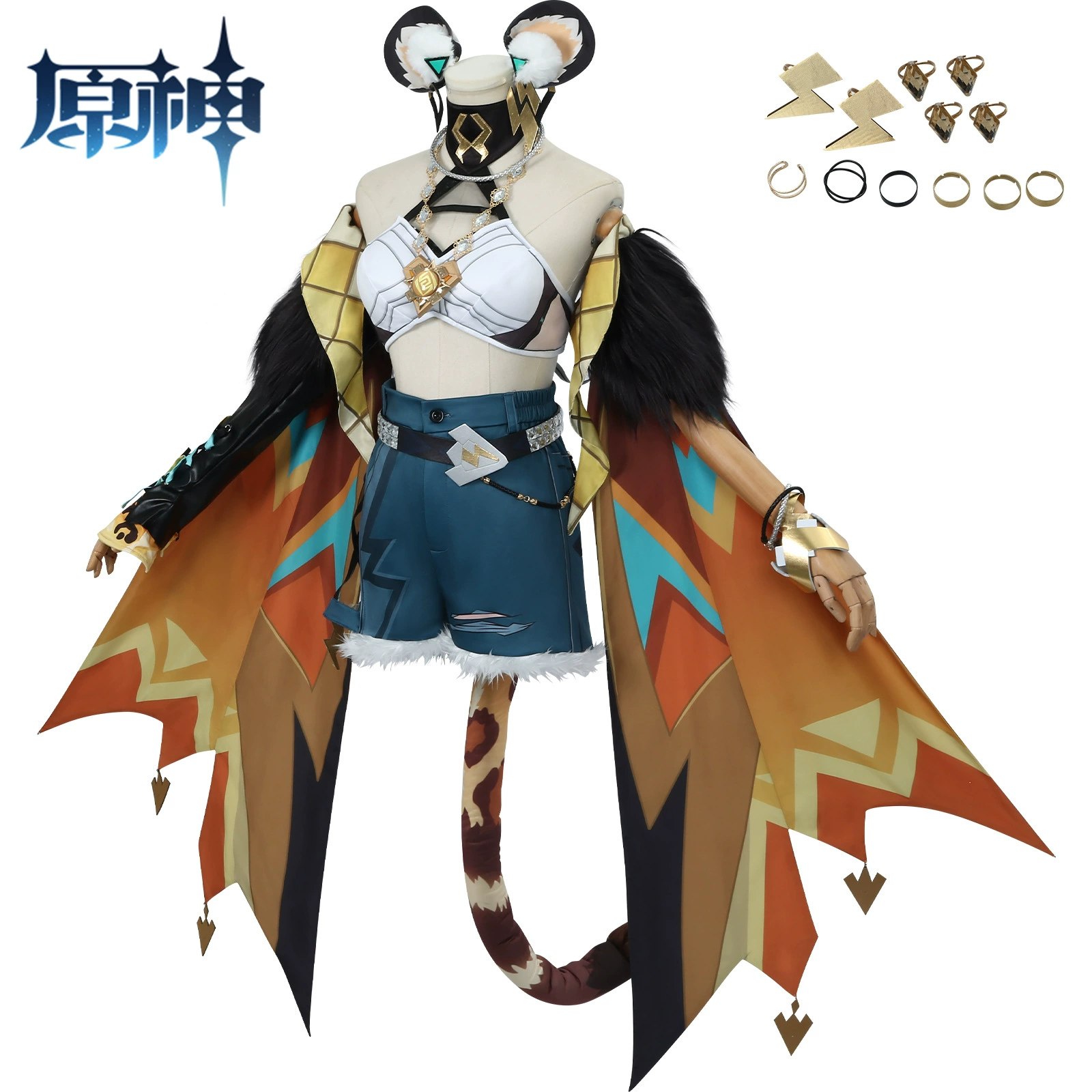 伊萌 Xinoning Cos Cos Cos Cosmet Nata Fire Soul Forging Xinoning Cosplay 2D Анимационная игра