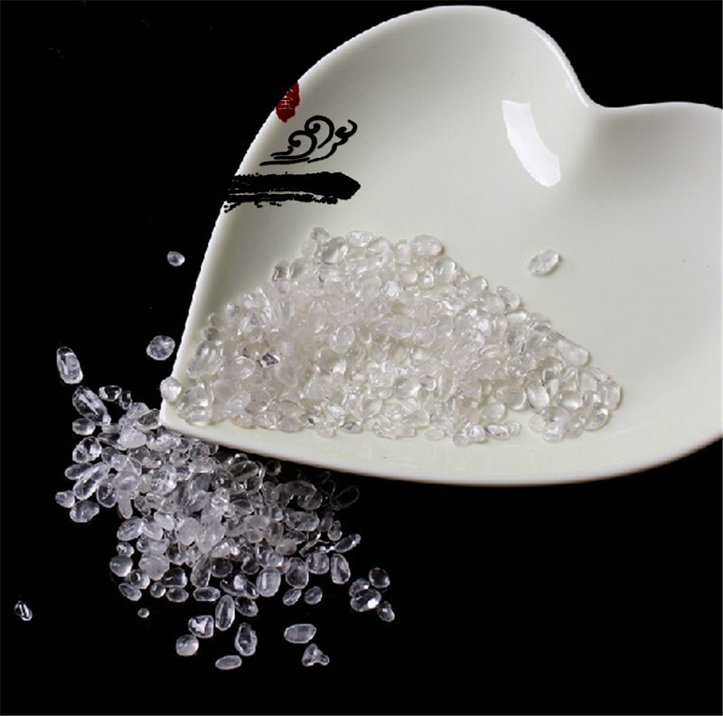Mingdu Crystal White Crystal Crushed Stone Bowl High-Quality White Crystal Crushed Stone in Bulk Direct Sale from Manufacturer