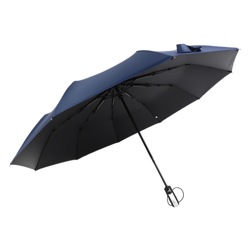 Automatic Umbrella for Men and Women, Rain or Shine Umbrella, Double Advertising Umbrella, Vinyl Sun Umbrella, Sun Protection Umbrella with Printed Logo