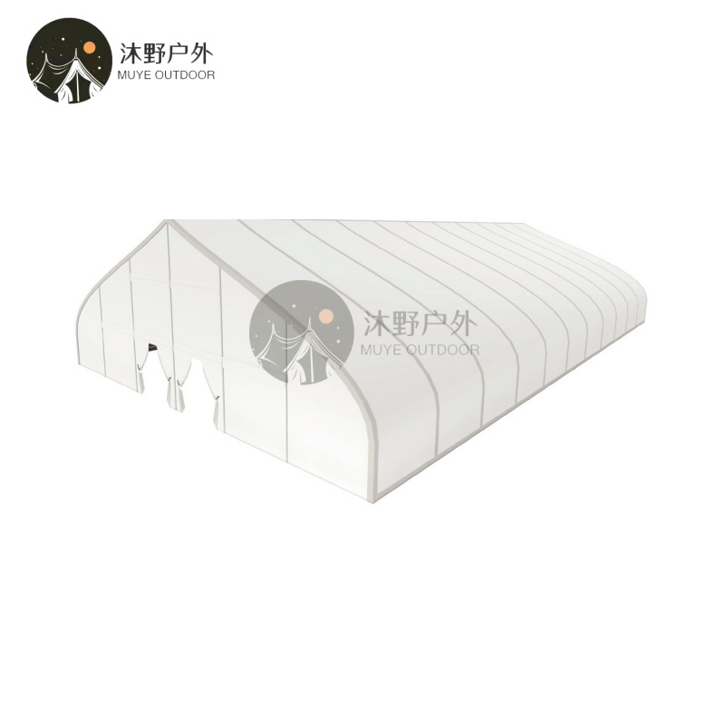 Centro de recepción al aire libre de Muye, cobertizo de aleación de aluminio arqueado, gran exposición de eventos, exhibición de eventos, recomendación de tiendas de bodas