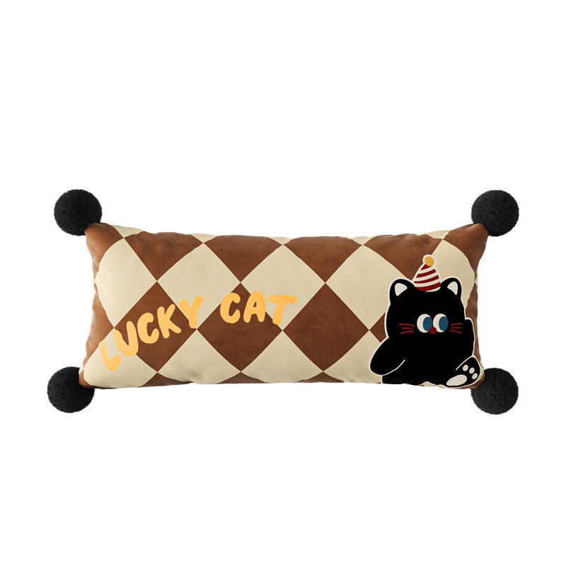 Kalingge 행운의 고양이 직사각형