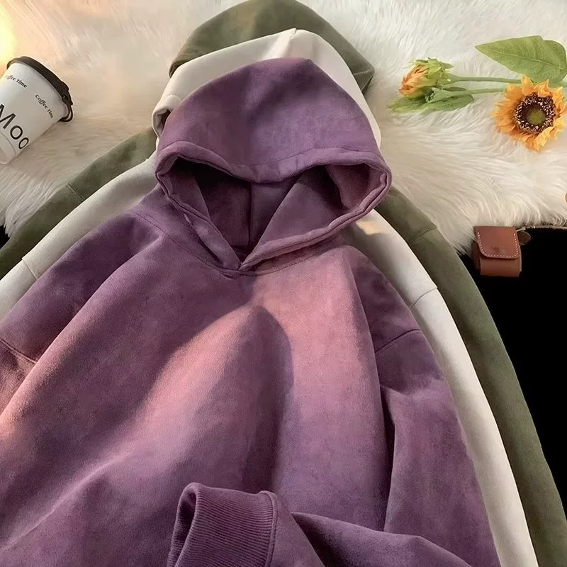 Фархат из оленьей кожи с капюшоном для мужчин и женщин