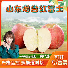 山东烟台红富士 5斤新鲜应当季脆甜特产水果非金帅多汁