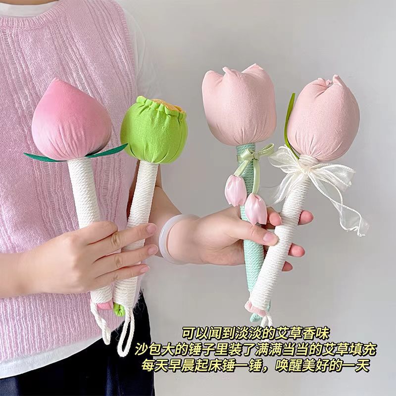 Mugwort Hammer, Tulip Moxibustion Hammer, New Petal Mugwort Hammer, Various Colors Available, Mugwort Health Hammer, Massage Hammer Mugwort Hammer, Tulip Moxibustion Hammer, New Petal Mugwort Hammer, Various Colors Available, Mugwort Health Hammer, Massage Hammer