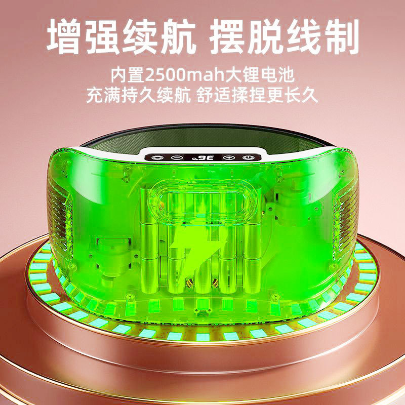 腹揉み器腹部充電マッサージ器電気暖宮揉み腹加熱自動マッサージベルト腰マッサージ器|undefined