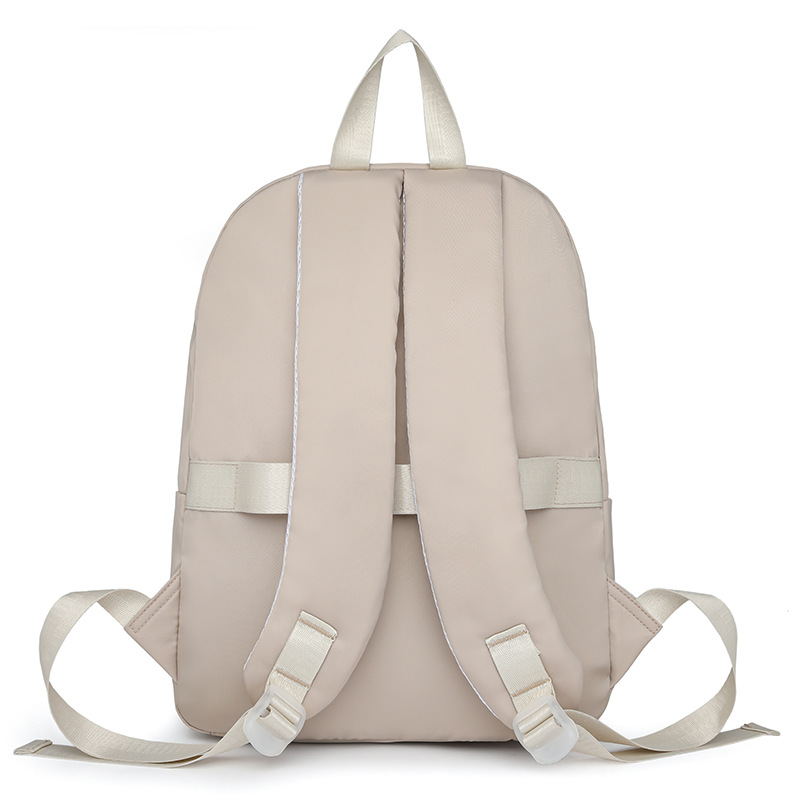 Mochila femenina 2024 nueva moda casual viajero mochila de tela Oxford bolsa de computadora mochila de estudiante universitario de gran capacidad