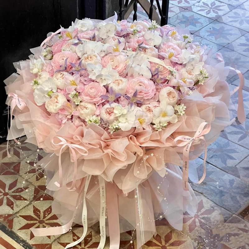 玫瑰永生花束七夕送女友高级感花束温柔仿真香皂花束混搭玫瑰花束|undefined