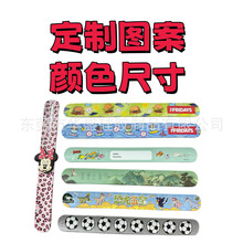 硅胶啪啪圈定制印刷文字图案LOGO拍拍尺广告礼品 现货批发定制