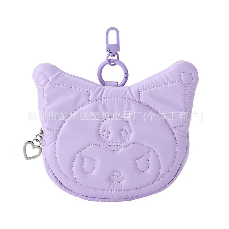 Japanese Sweet Girl's Heart Kulomi Gui Dog KT Cat Down Storage Hand-held Coin Purse Coin Bag Pendant Bag Japanese Sweet Girl's Heart Kulomi Gui Dog KT Cat Down Storage Hand-held Coin Purse Coin Bag Pendant Bag