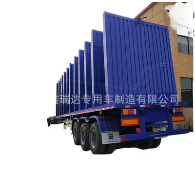 Flatbed Semi-Trailer, Ağır yük qoşquları